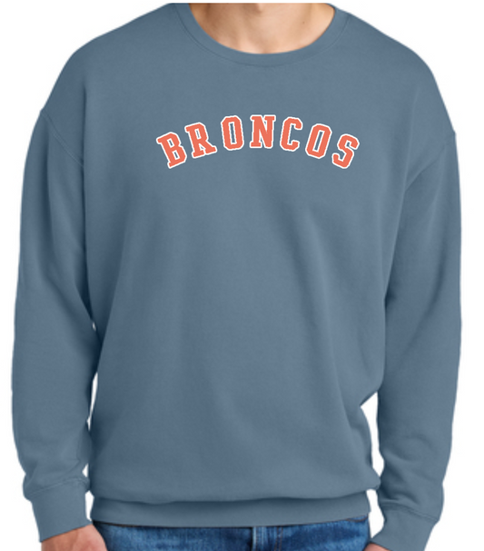 Comfort Colors Embroidered Crewneck