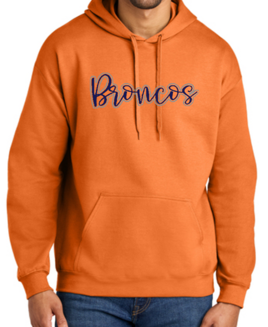 Broncos Embroidered Hoodie