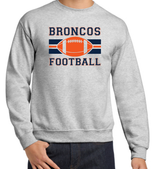 Broncos Football Crewneck