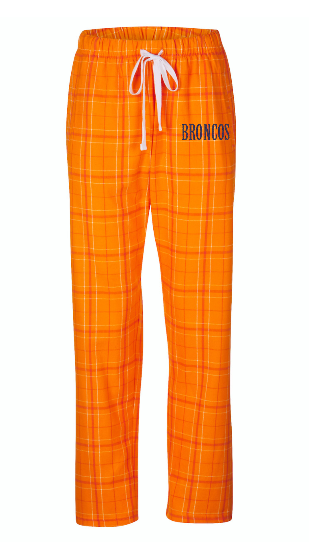 Ladies Embroidered Flannel Pants