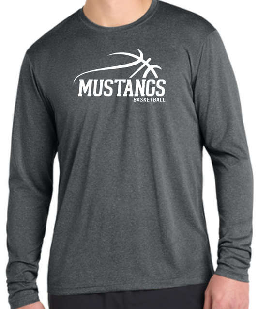Mustangs Basketball Long Sleeve