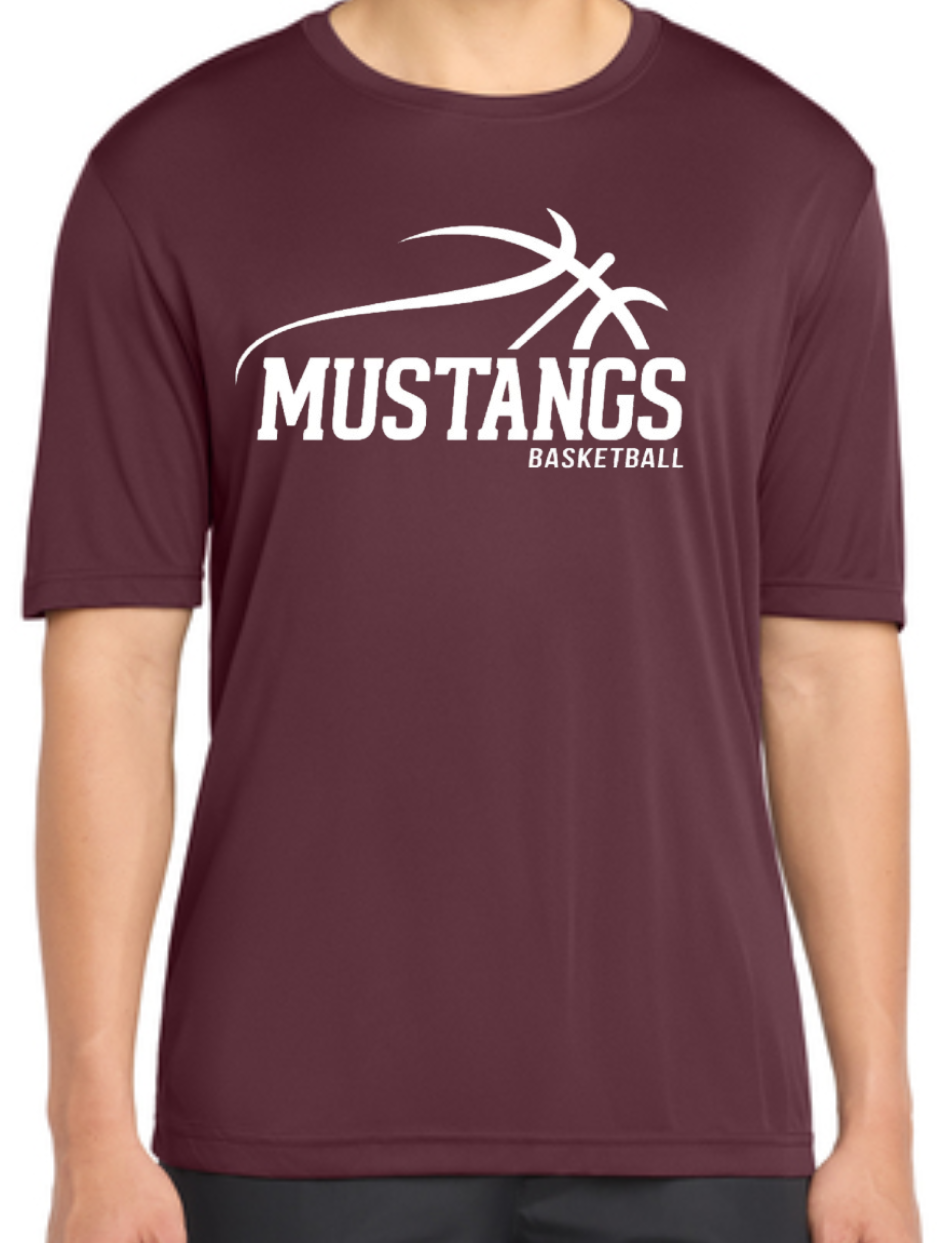 Mustangs Basketball Sport T