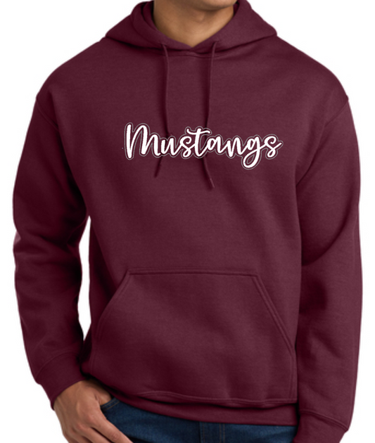 Mustangs Embroidered Hoodie