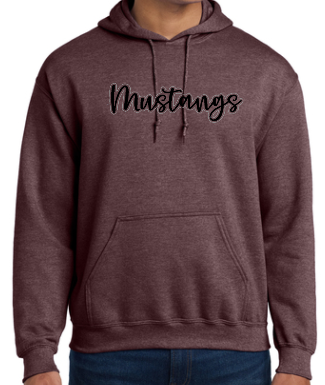 Mustangs Embroidered Hoodie