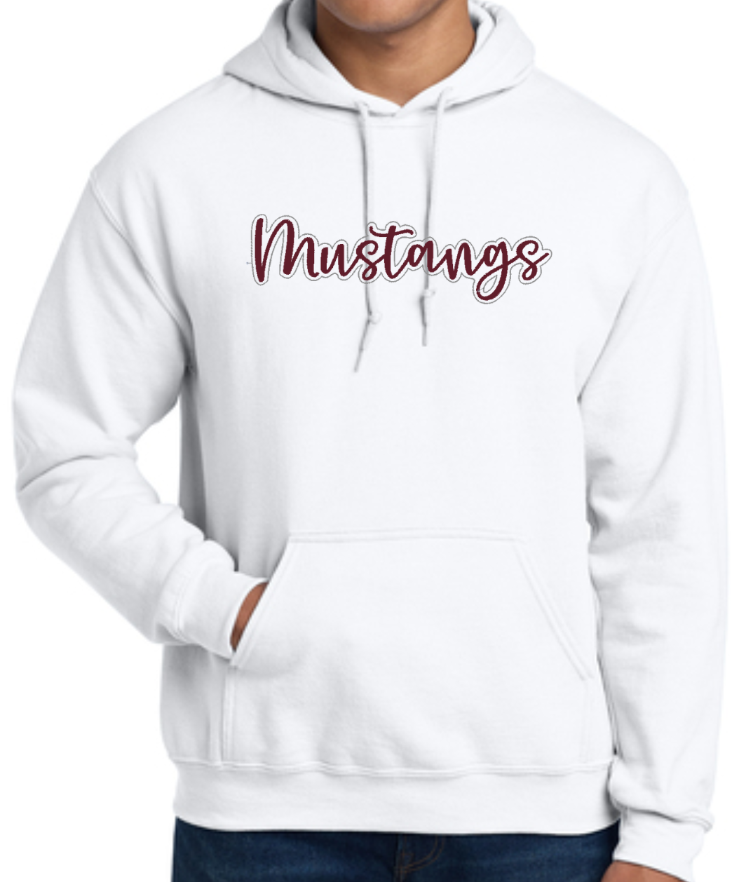 Mustangs Embroidered Hoodie