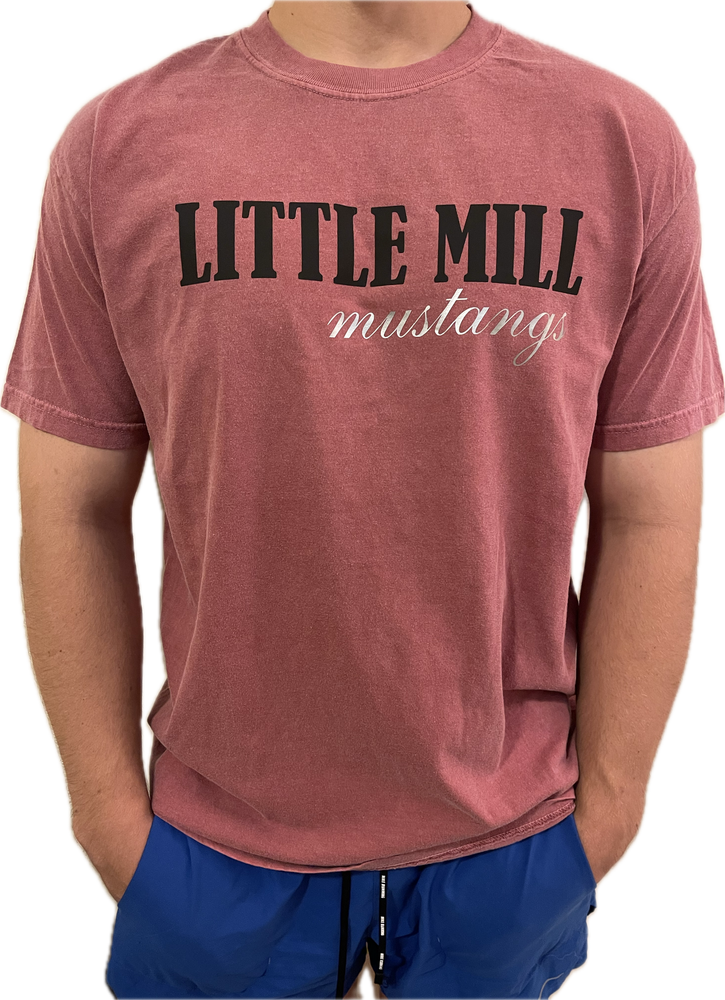 Little Mill Mustangs Block Letter Shirt