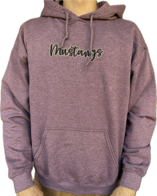 Mustangs Embroidered Hoodie