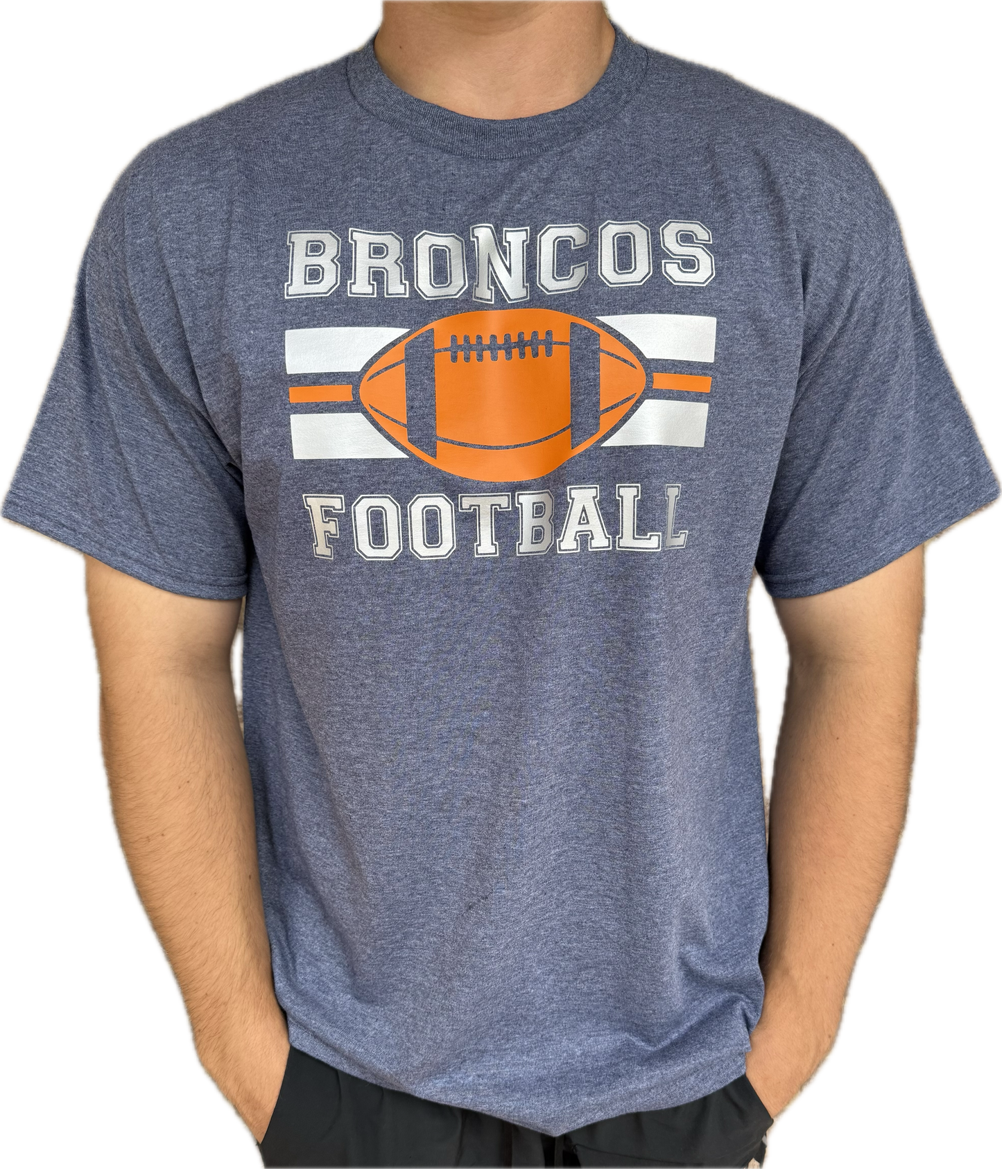 Broncos Football Tee
